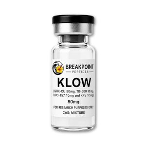 BreakPoint Peptides KLOW 80mg blend research peptide vial