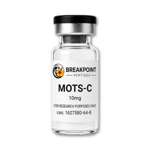 BreakPoint Peptides MOTS-C 10mg research peptide vial