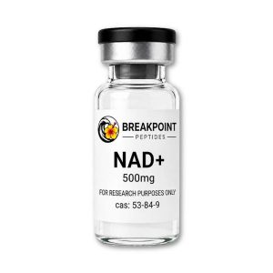 BreakPoint Peptides NAD+ 500mg research peptide vial