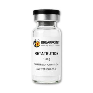BreakPoint Peptides Retatrutide 10mg research peptide vial
