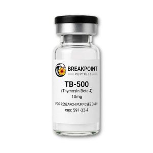 BreakPoint Peptides TB-500 Thymosin Beta-4 10mg research peptide vial